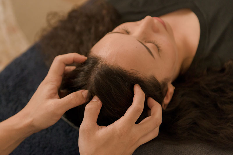 御徒町FOGSのドライヘッドスパ